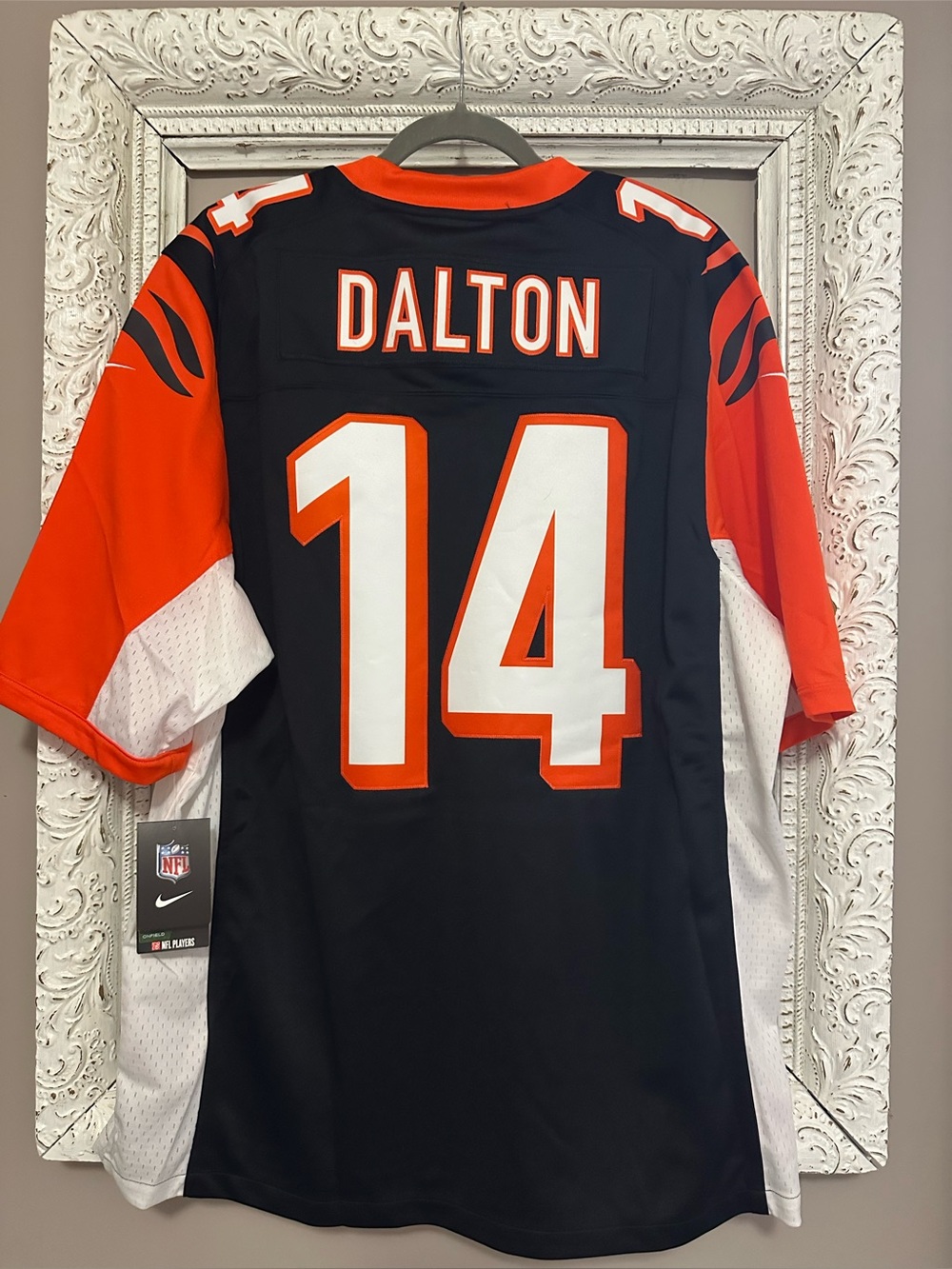 NWT Nike Limited NFL Cincinnati Bengals Andy Dalton #14 Stitched Jersey Men's XL